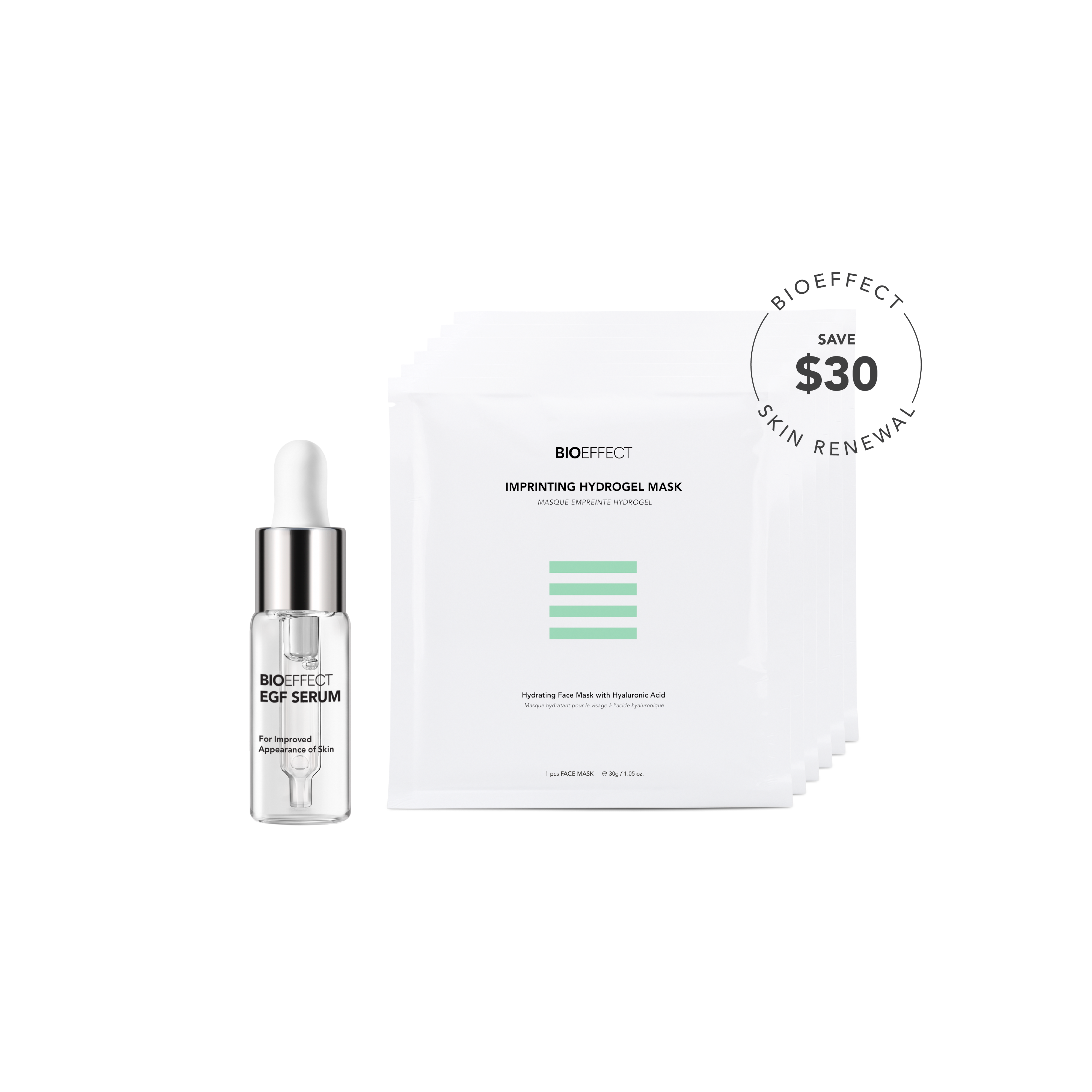 EGF Serum (15ml) & Masks (6 pcs) 2