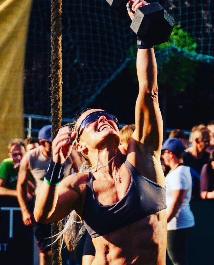 Olympic weightlifting over 50.