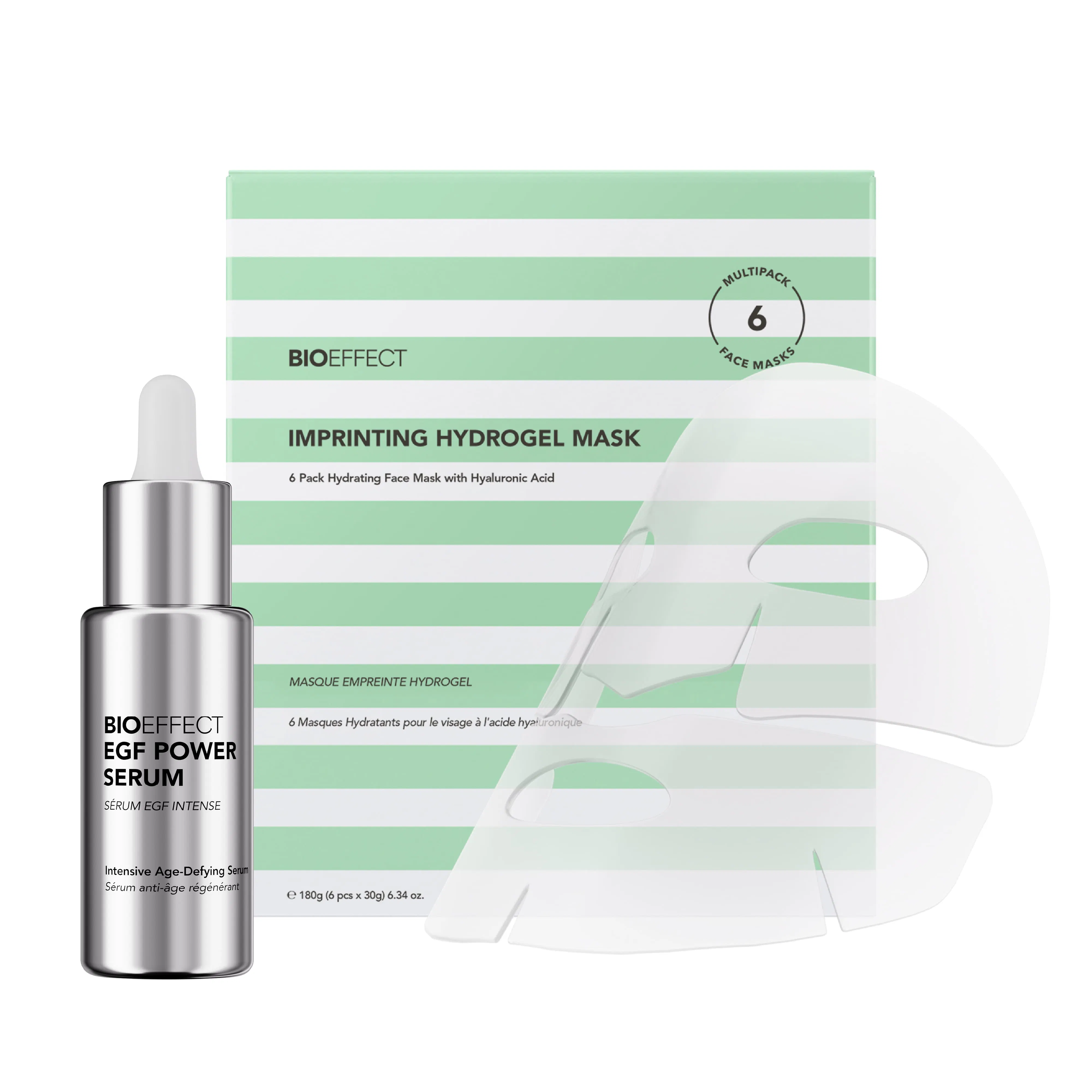 EGF Power Serum (30ml) & Masks (6 pcs) 1