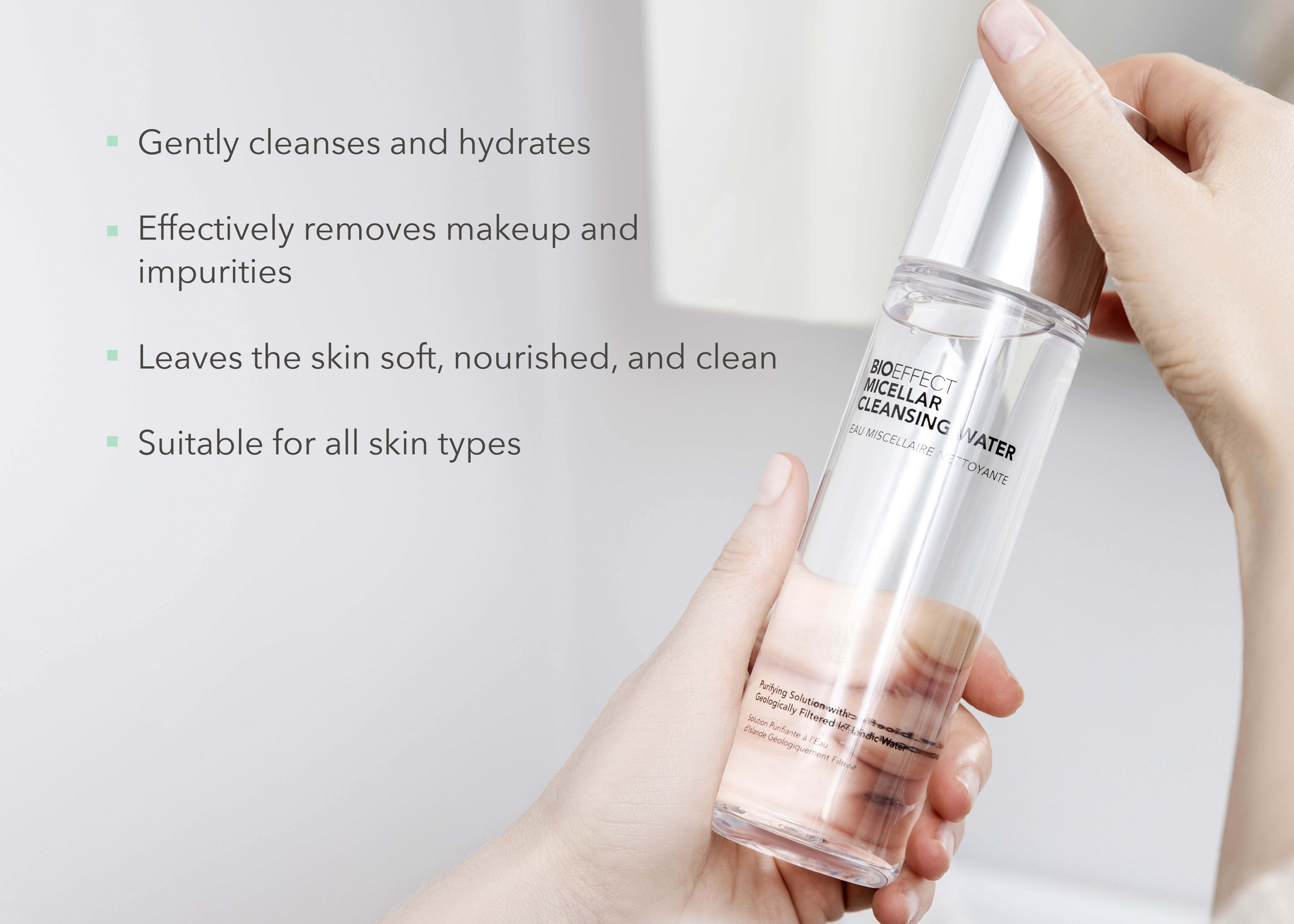 Micellar Cleansing Water | Gentle Water Cleanser | BIOEFFECT