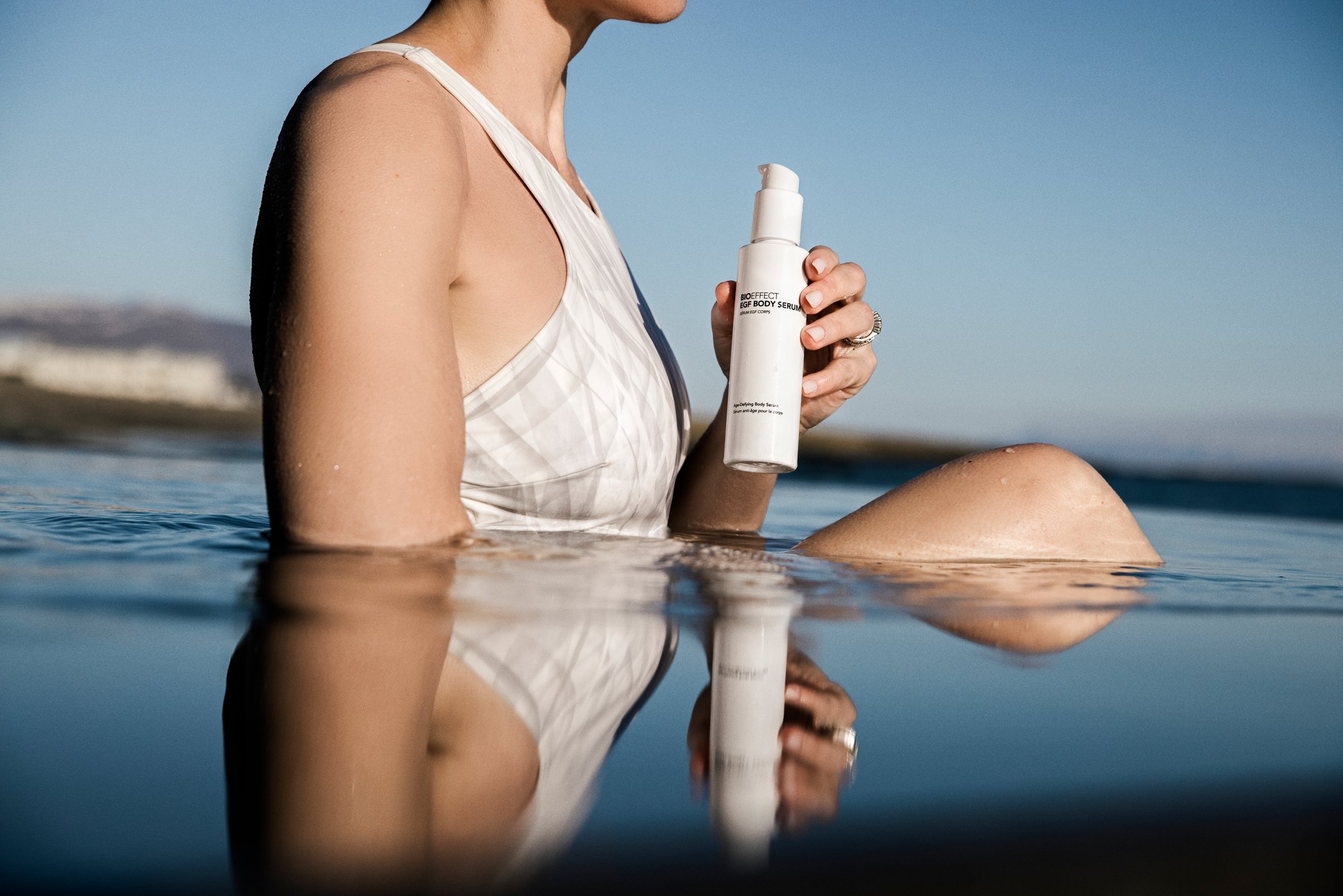 Ferðavörusett. Húðvörur í sund- eða íþróttatöskuna.