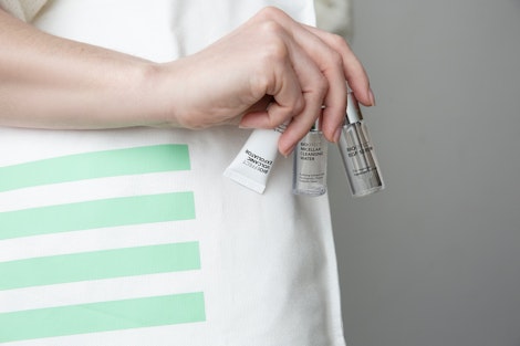 TSA approved skincare miniatures for your next flight.