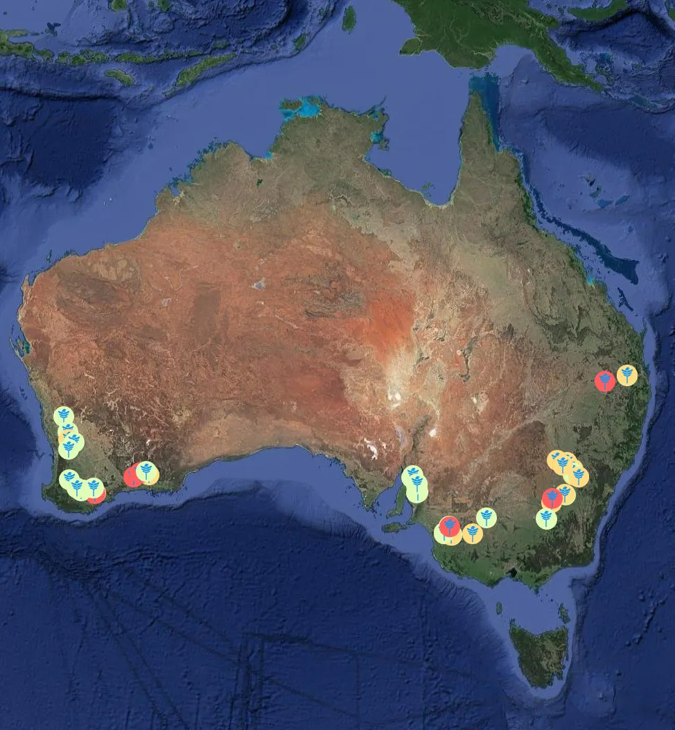 GRDC Devices Map