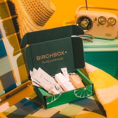 Full-size and discovery-size beauty products from a Birchbox monthly subscription
