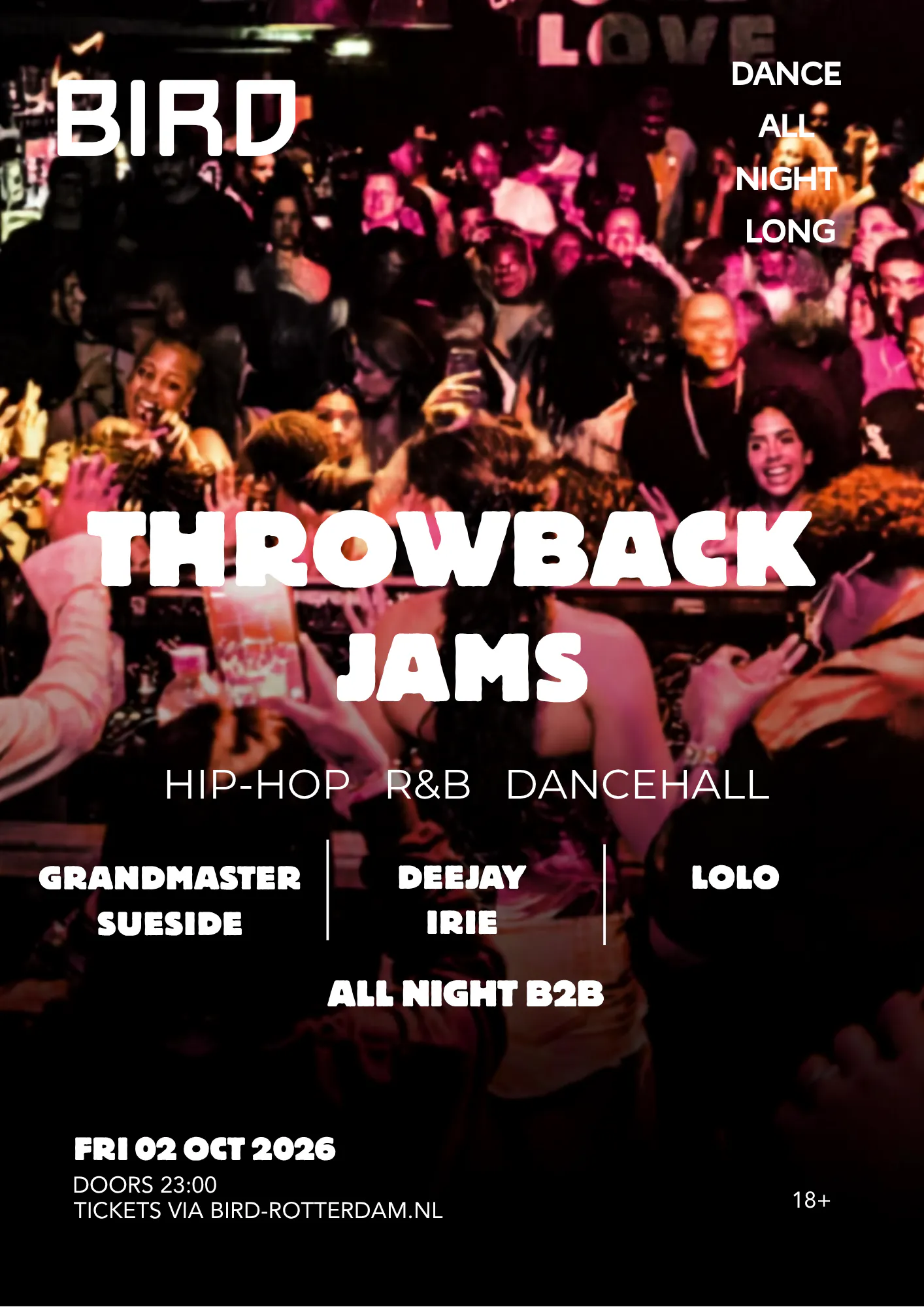 Throwback Jams poster