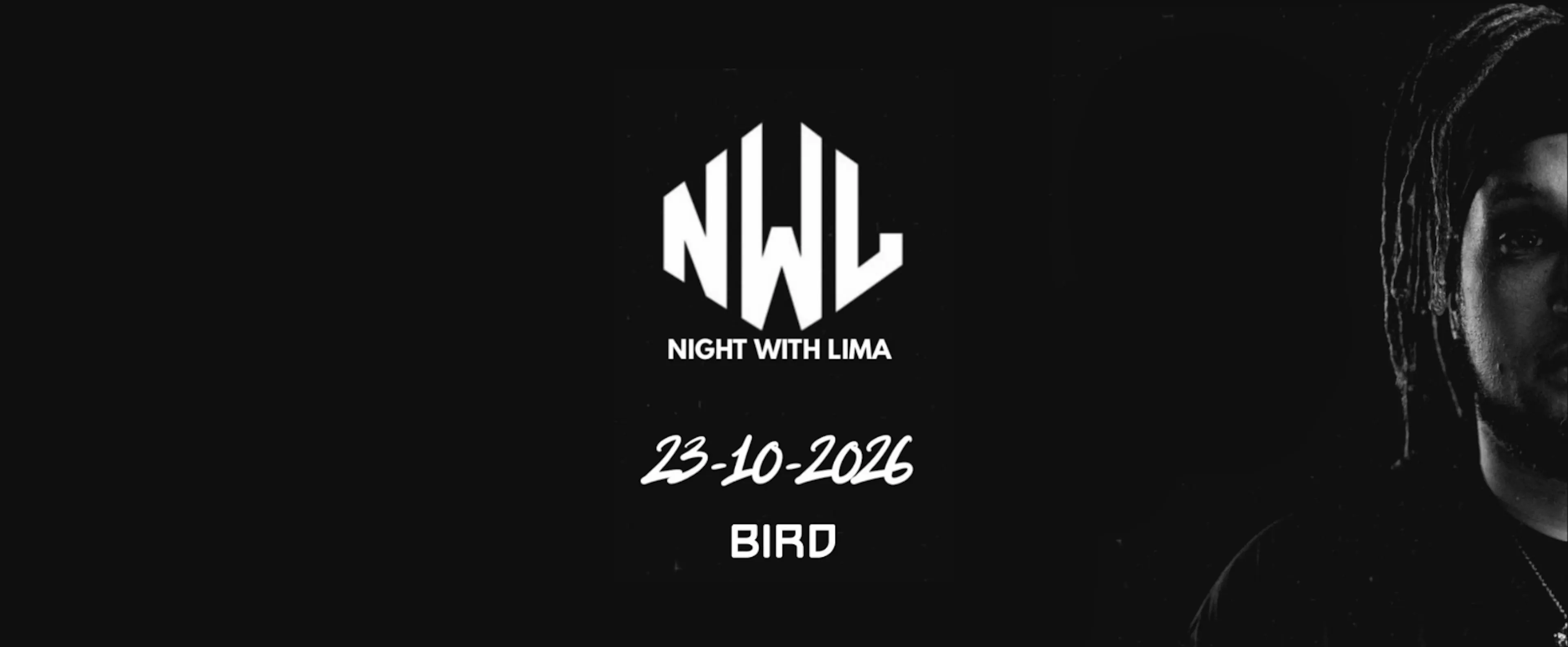Night with Lima banner design