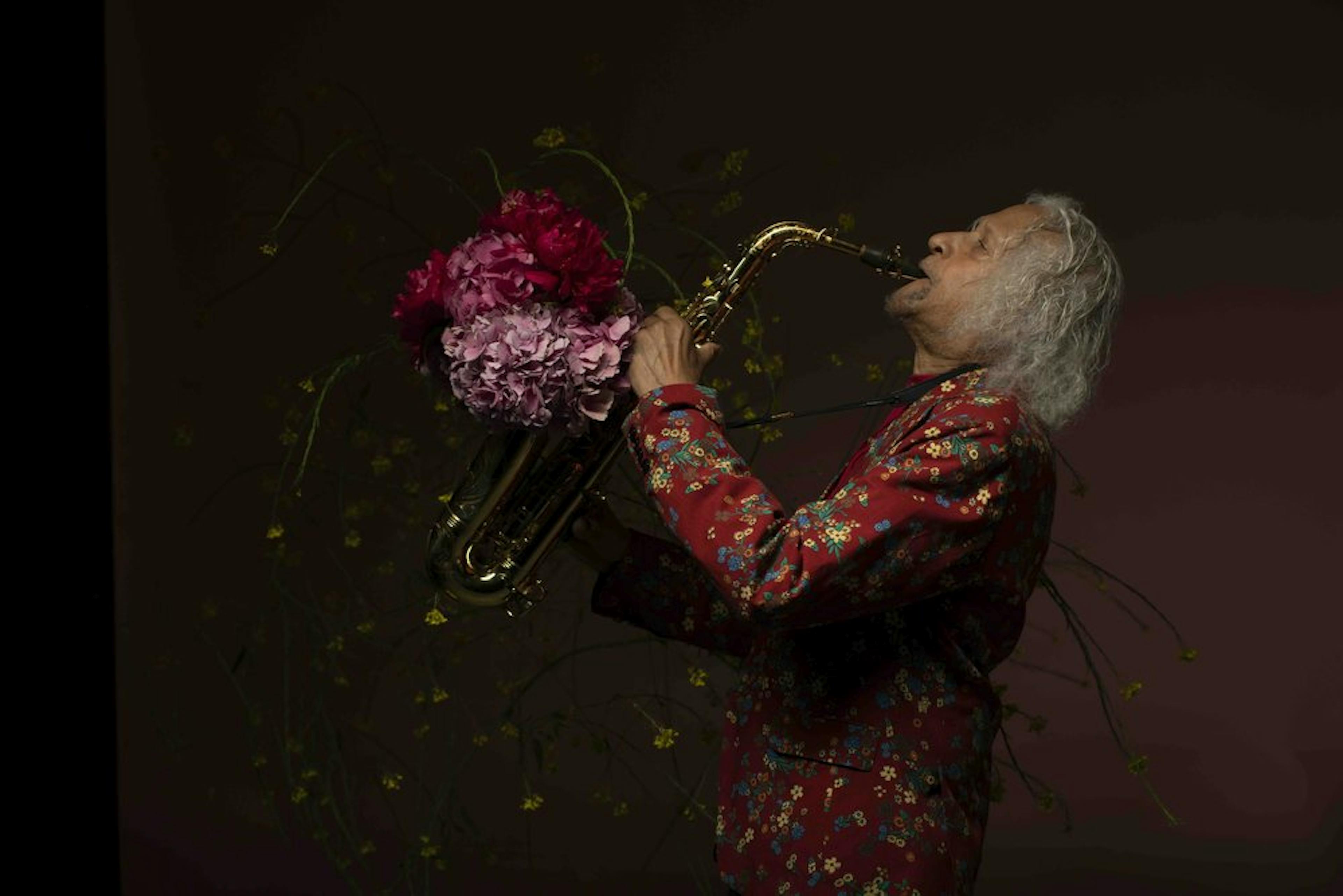 Gary Bartz and his saxophone