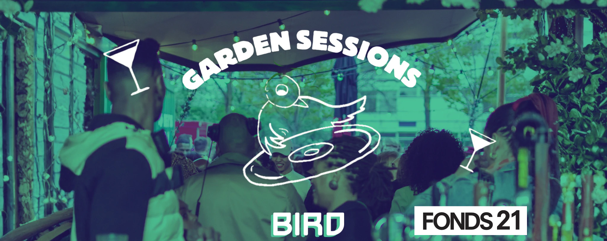 GARDEN SESSIONS in BIRD, Rotterdam