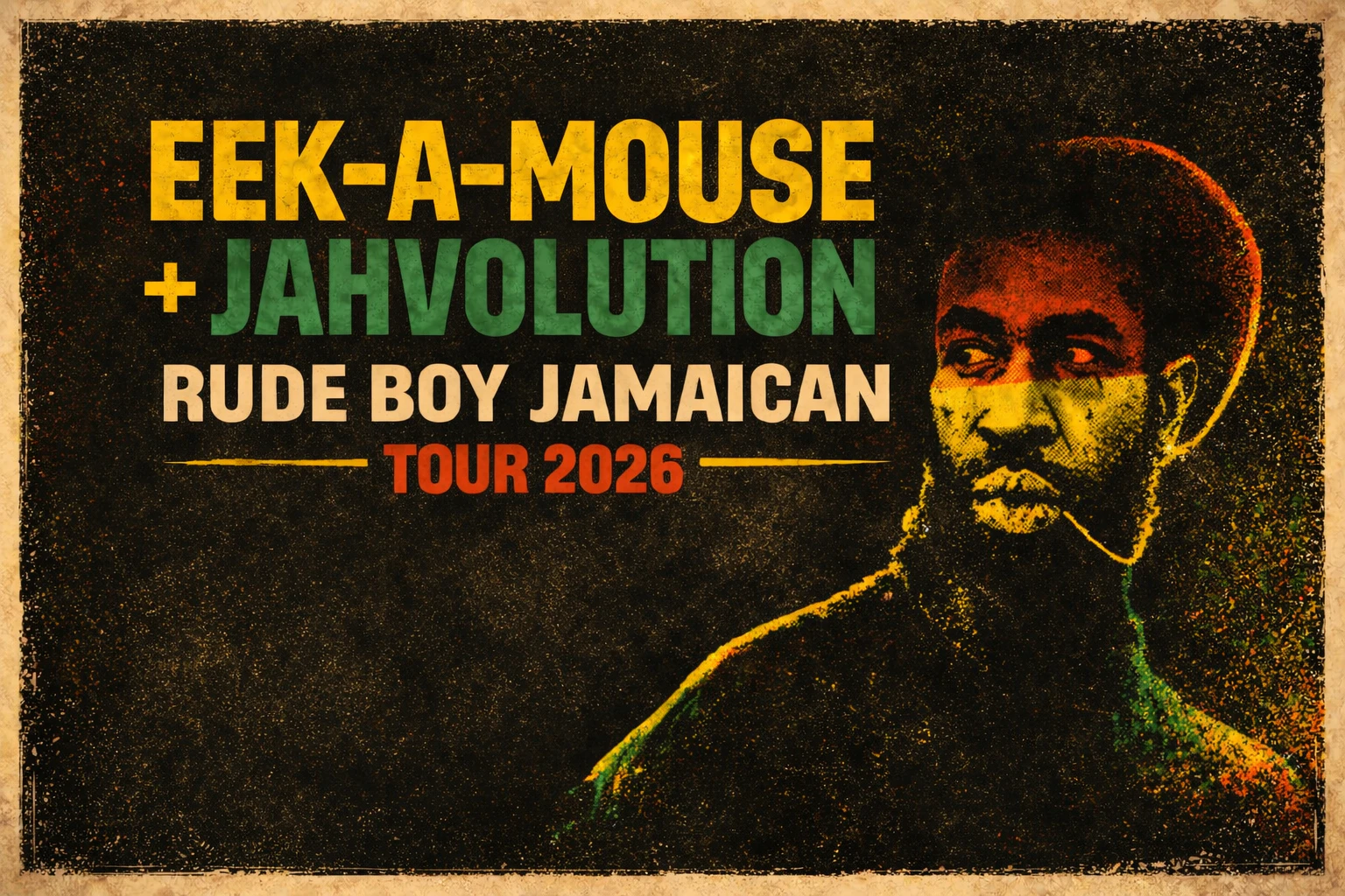 EEK-A-MOUSE + JAHVOLUTION - RUDE BOY JAMAICAN in BIRD, Rotterdam