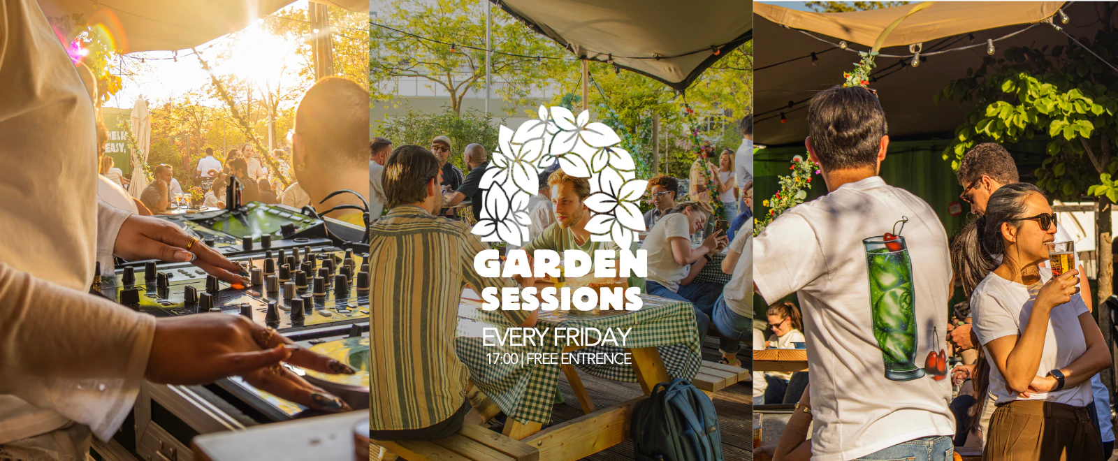 GARDEN SESSIONS in BIRD, Rotterdam