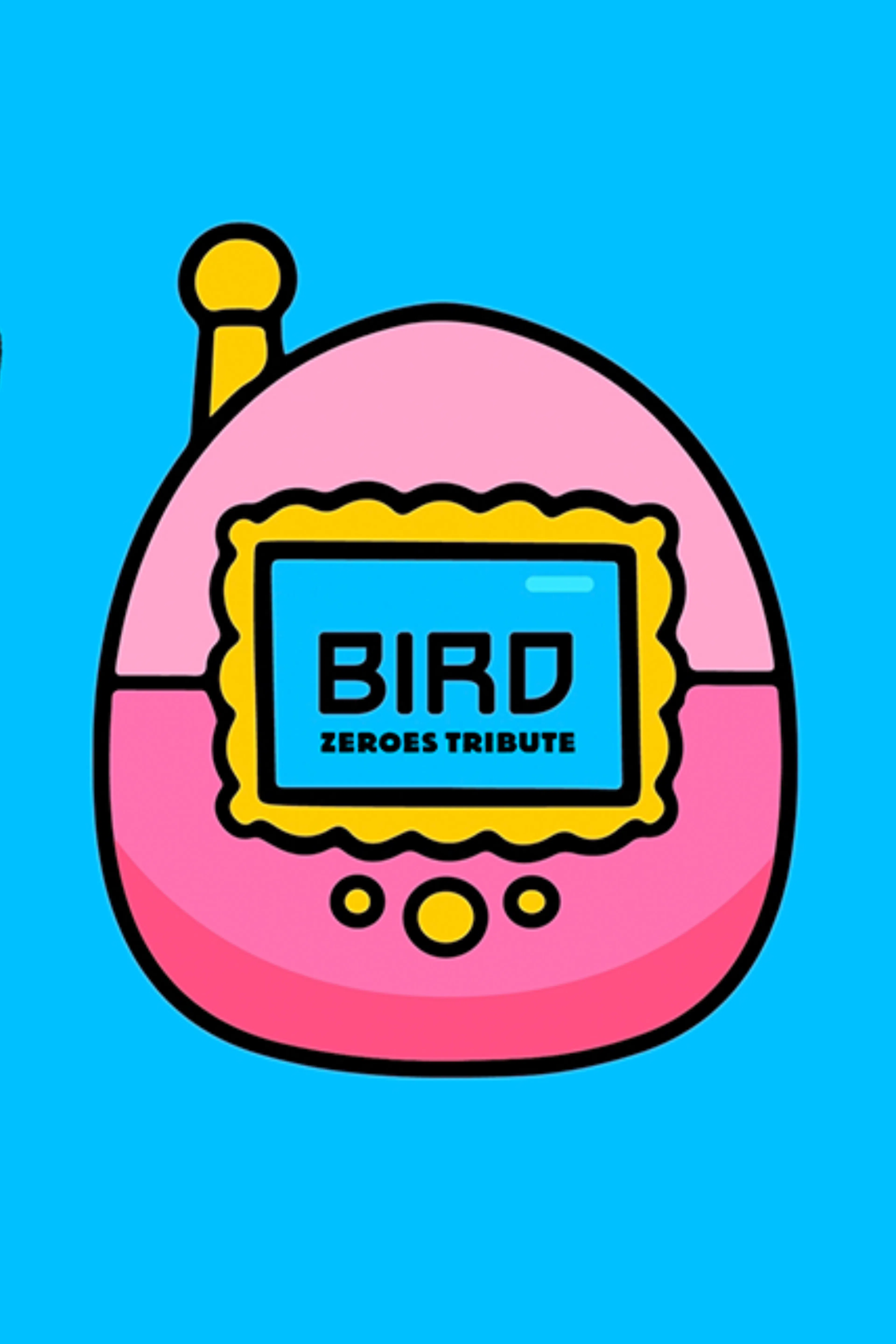 ZEROES TRIBUTE | Illustratie van een Tamagotchi 