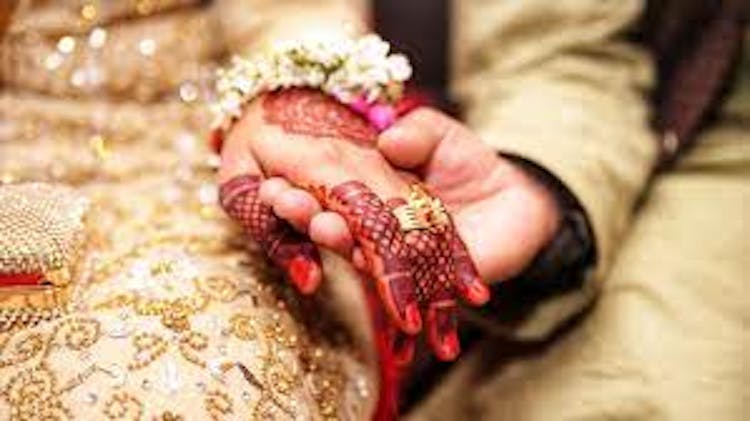 Indian christian wedding