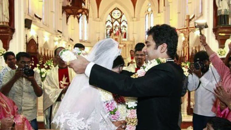 indian christian wedding ritual