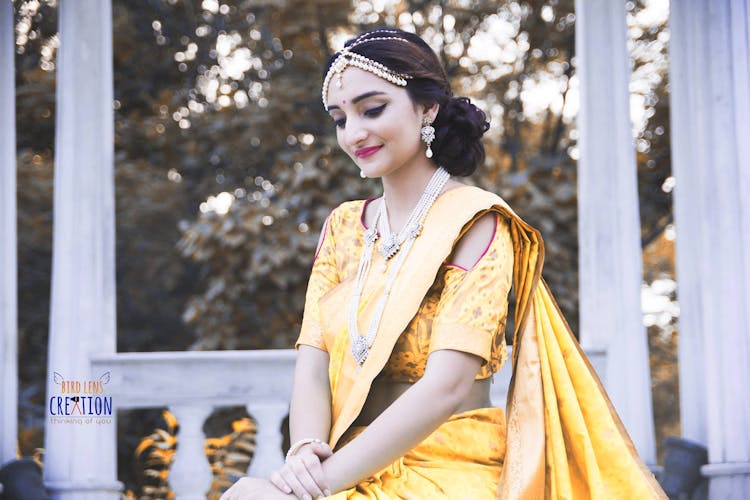 stunning sarees for engagement ceremony