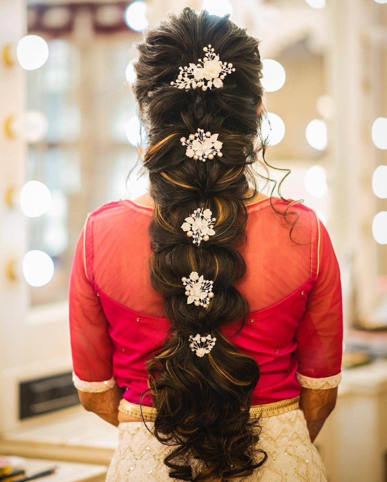 TBG Bridal Store on Twitter South Indian Bridal Hairstyle for Engagement  can be more creative with Braids Hair updos Buns or Curls the options  are totally unlimited Read this article httpstco3foLlx84DQ to