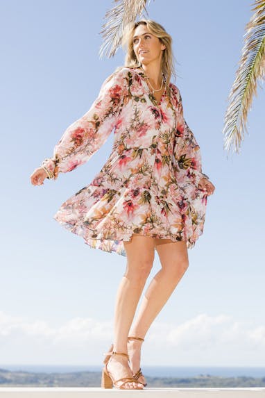 Laughing Until Midnight Shift Dress In Pink  Boho plus size, Boho plus  size outfits, Bohemian fall outfits