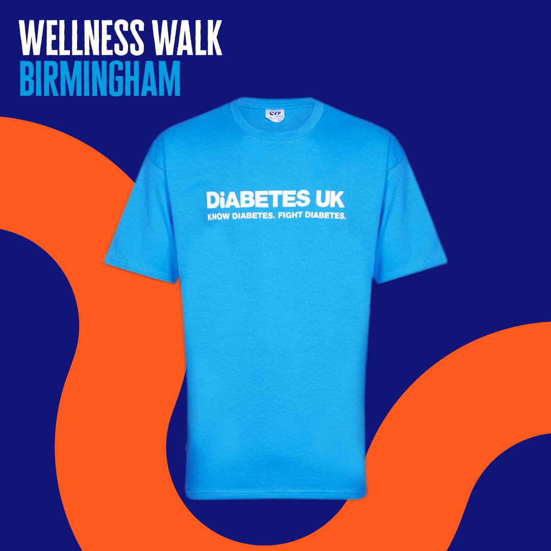 Diabetes UK t-shirt
