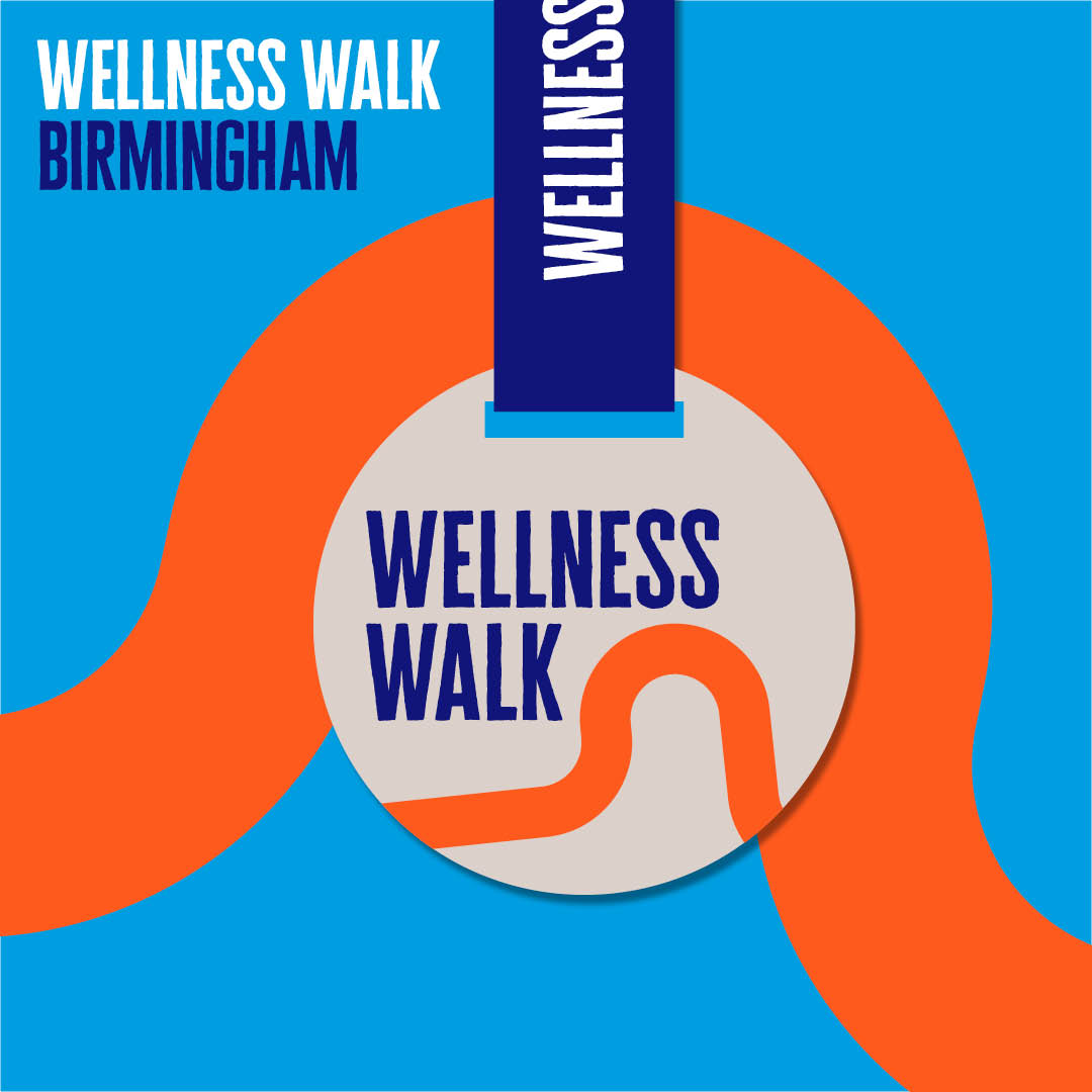 Wellness Walk finishers medal