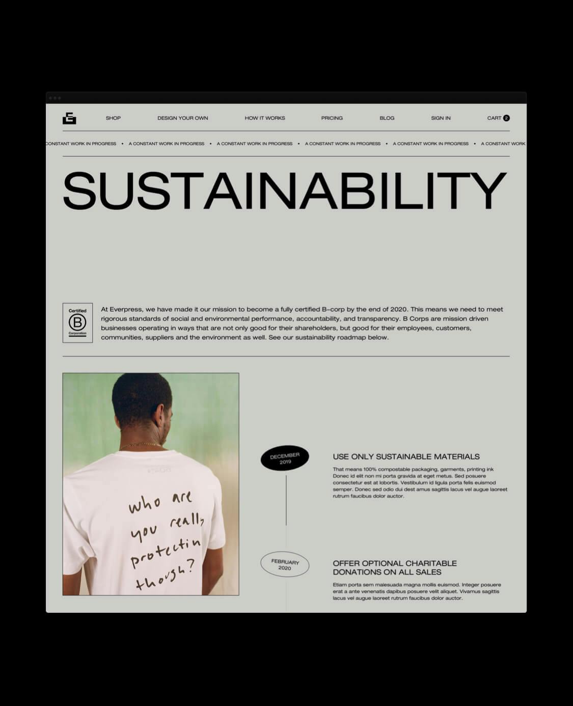 Everpress UI Design - Chris Biron