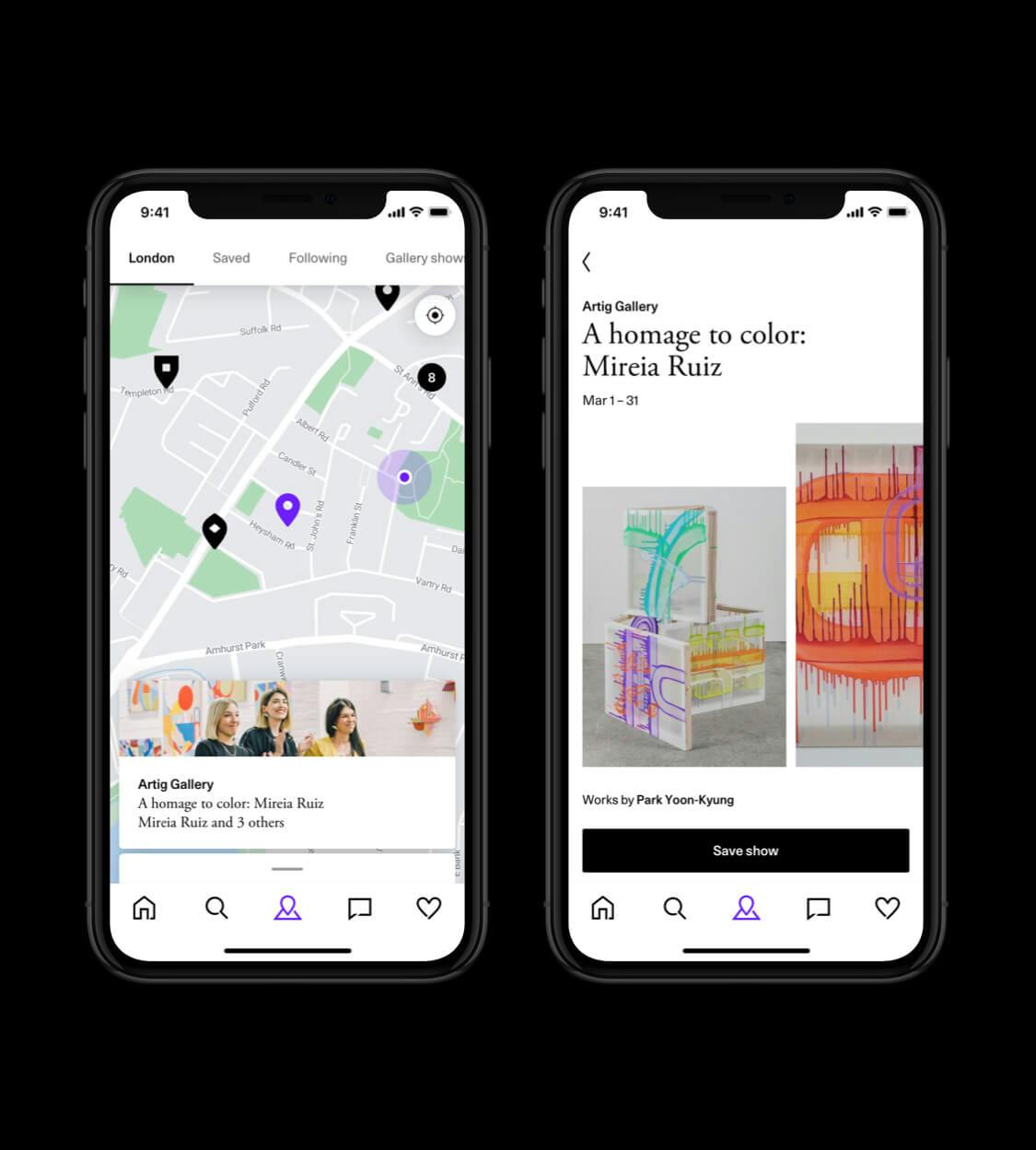 Artsy UI Design - Chris Biron