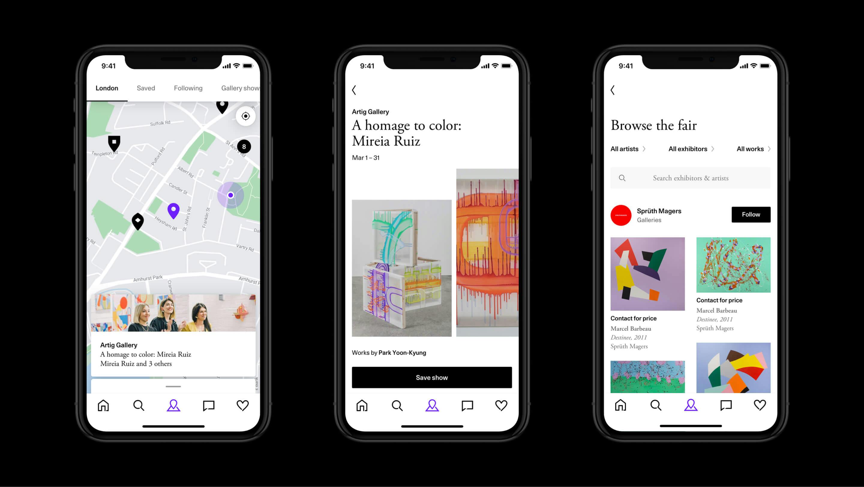 Artsy UI Design - Chris Biron