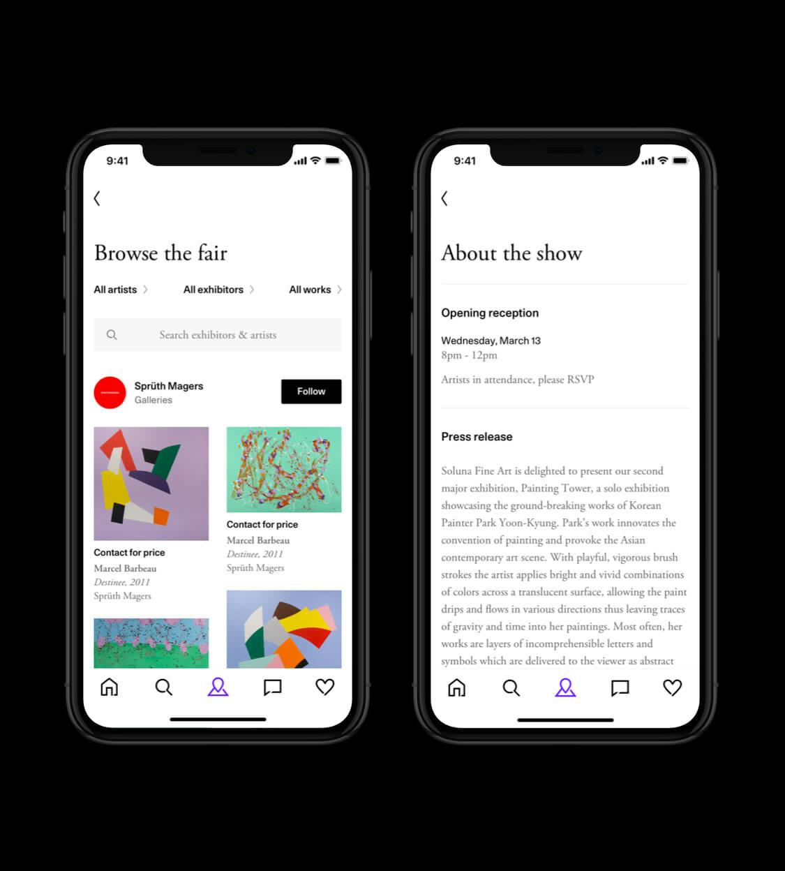 Artsy UI Design - Chris Biron