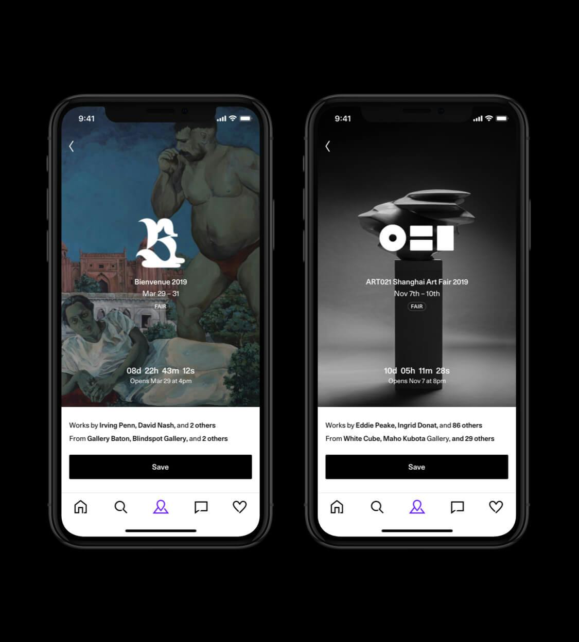 Artsy Gallery UI Design - Chris Biron
