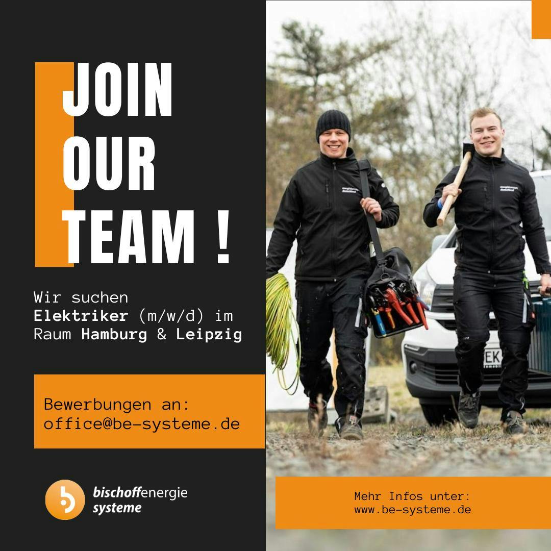 Elektriker (m/w/d) Hamburg und Leipzig