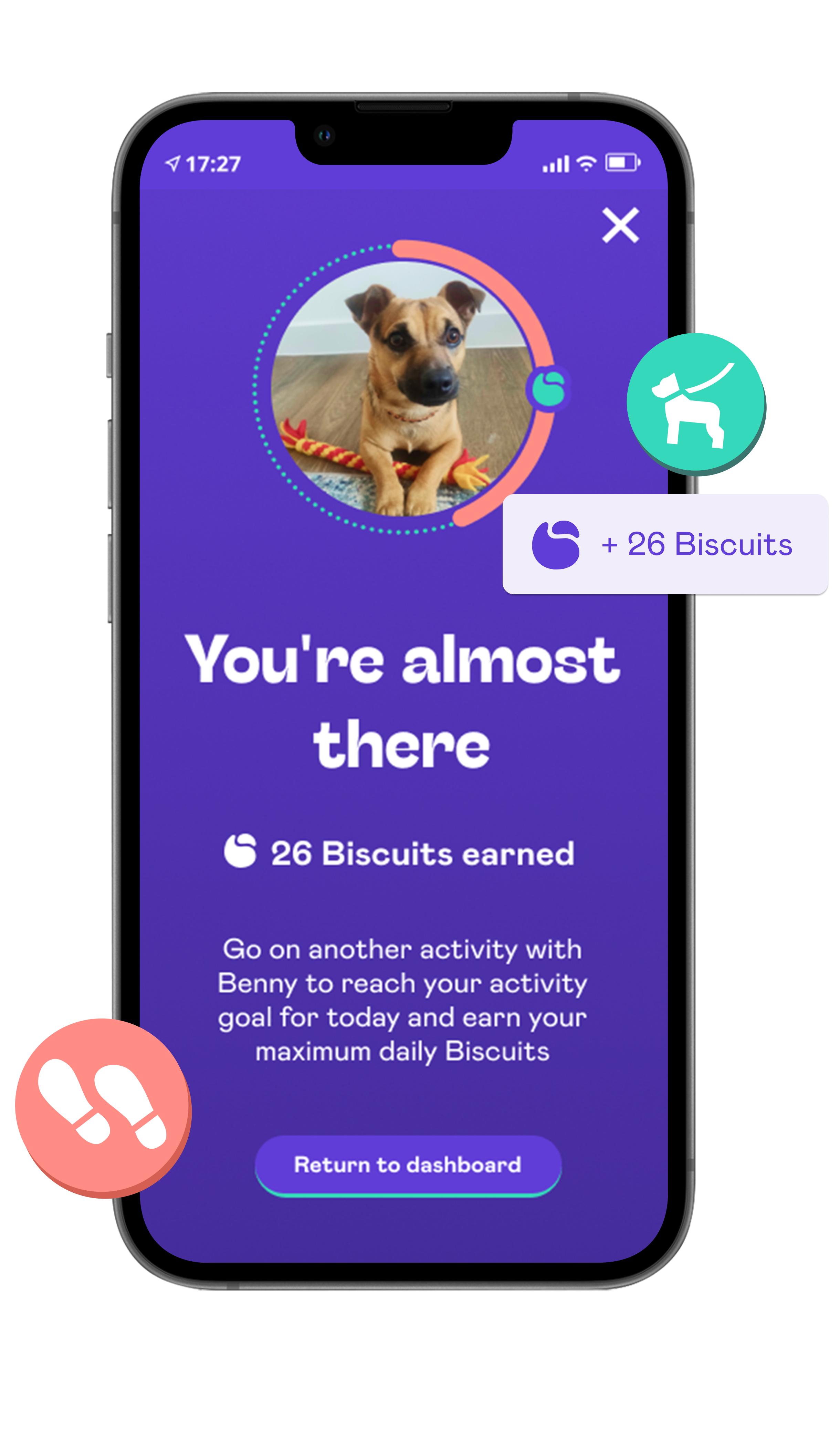 Biscuit Get rewarded for walking your dog Rewards