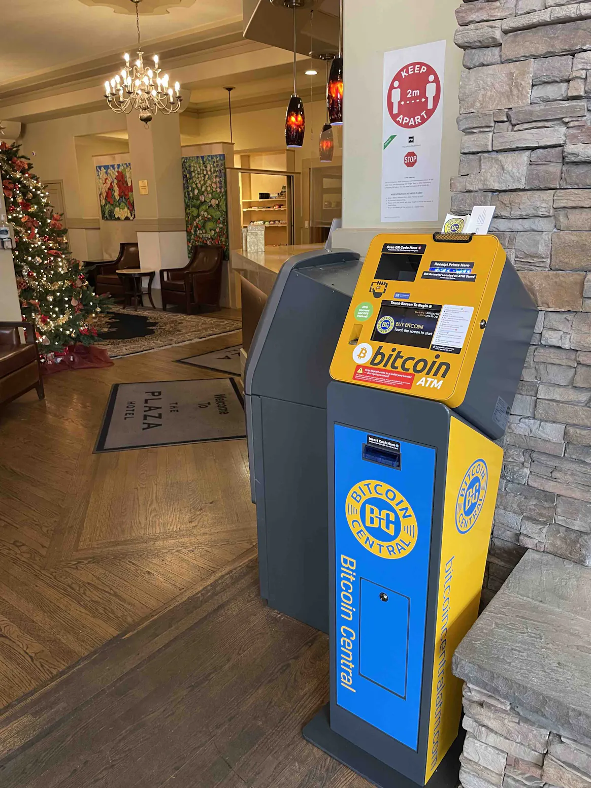 plaza-hotel-kamloops-bc bitcoin-central atm interior