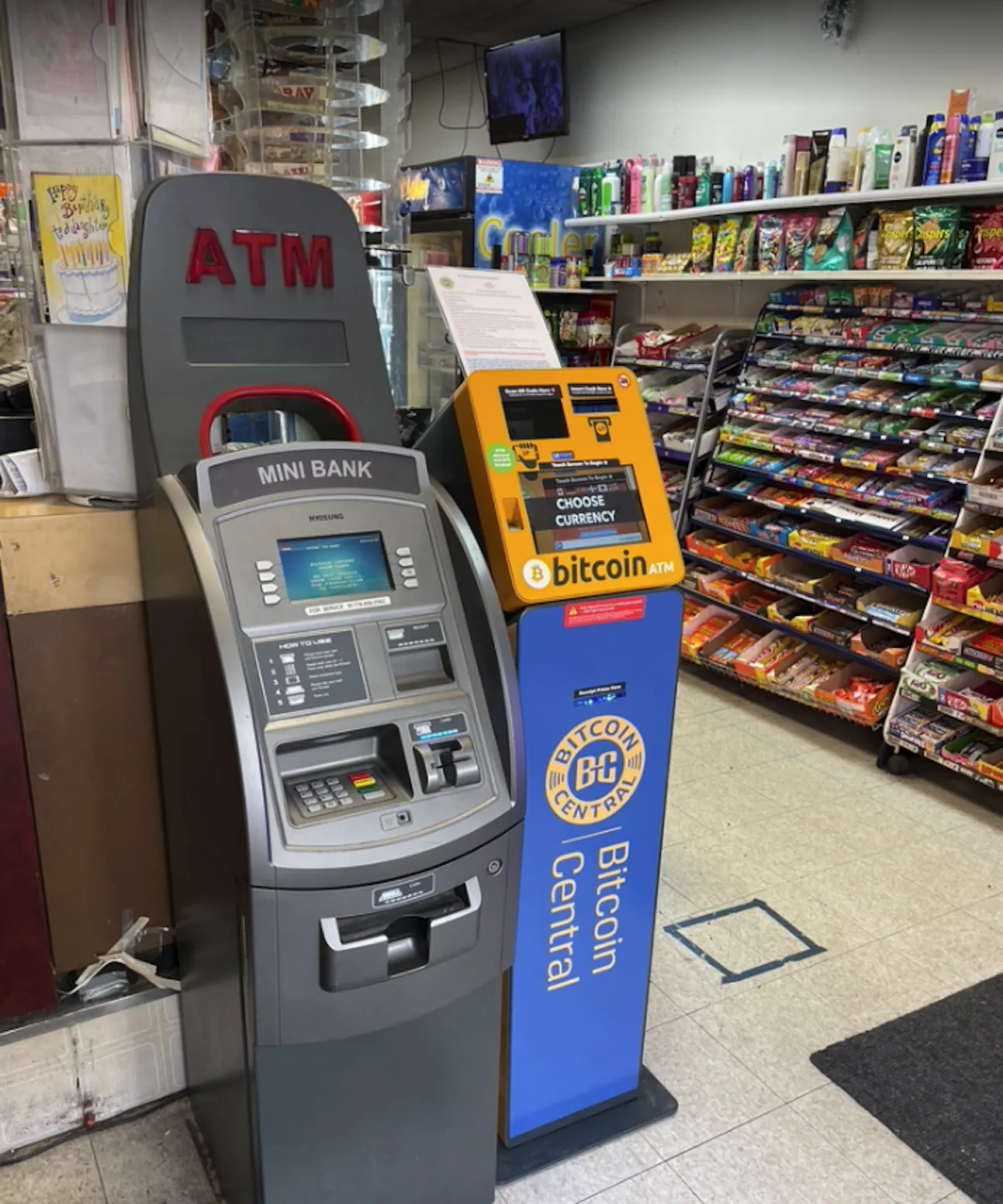 bitcoin central atm inside victory food market vancouver british columbia