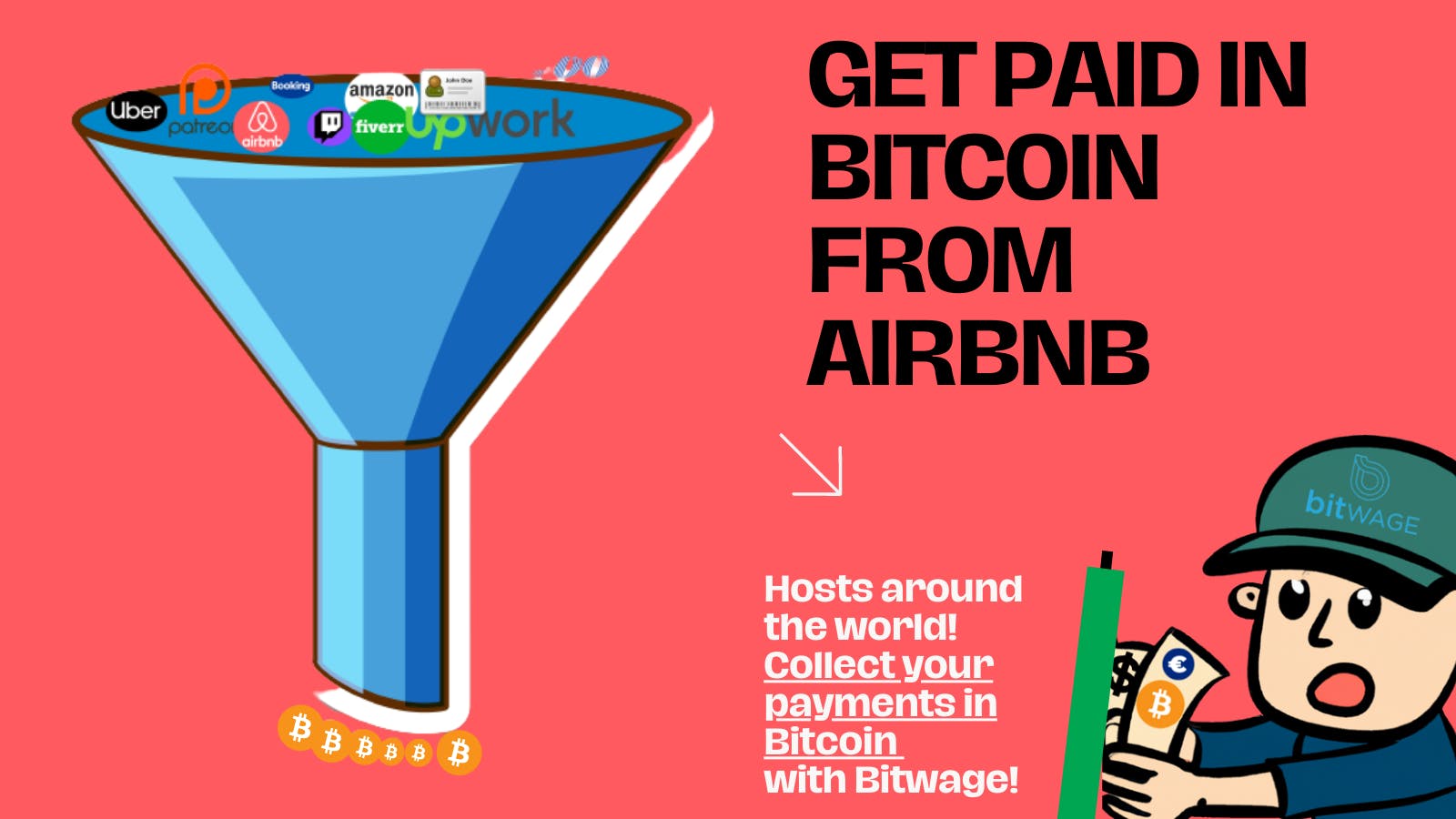 Get Paid in Bitcoin from Airbnb and Booking.com with Bitwage | Bitwage Blog