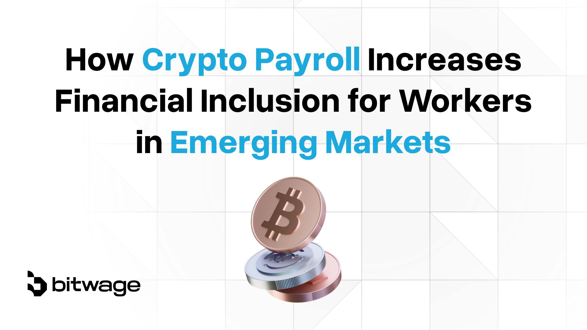 How Crypto Payroll Increases Financial Inclusion for Workers in Emerging  Markets | Bitwage Blog
