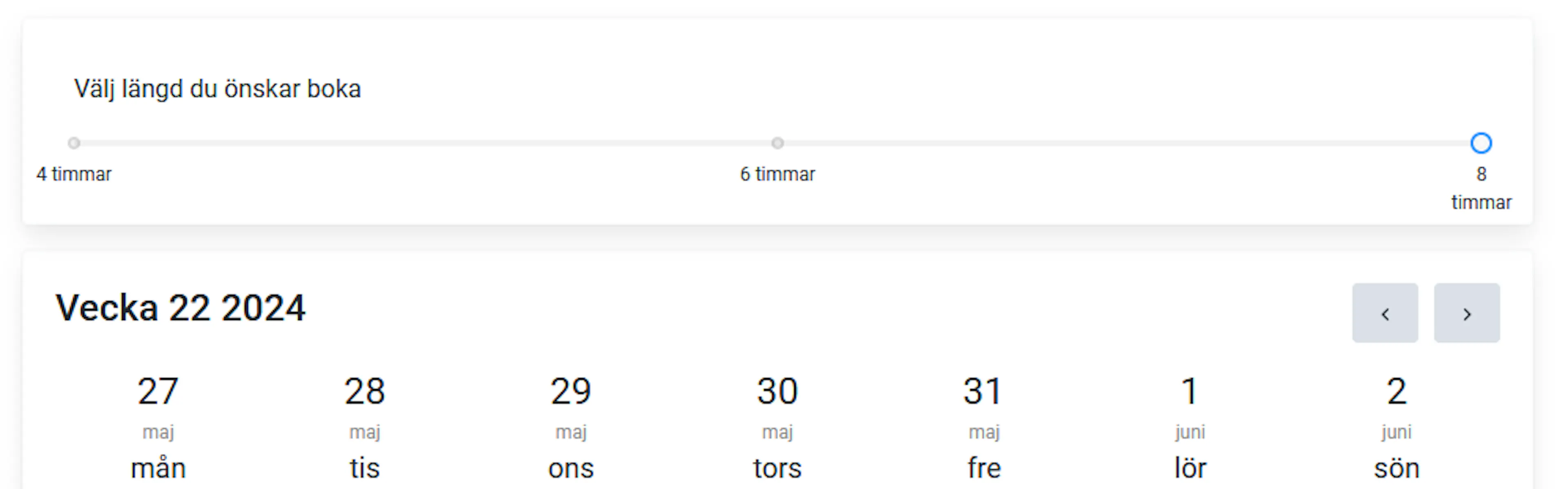 Flexibla tider - kundperspektiv