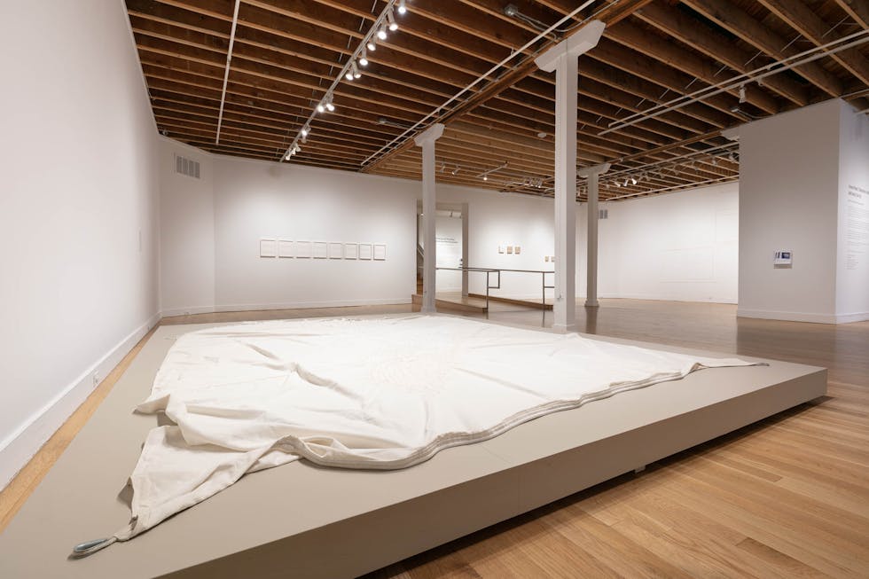 Adriana Corral, Unearthed/Desenterrado, 2019. Installed at the Boulder Museum of Contemporary Art. Courtesy of the artist and Black Cube. Photo: Wes Magyar.