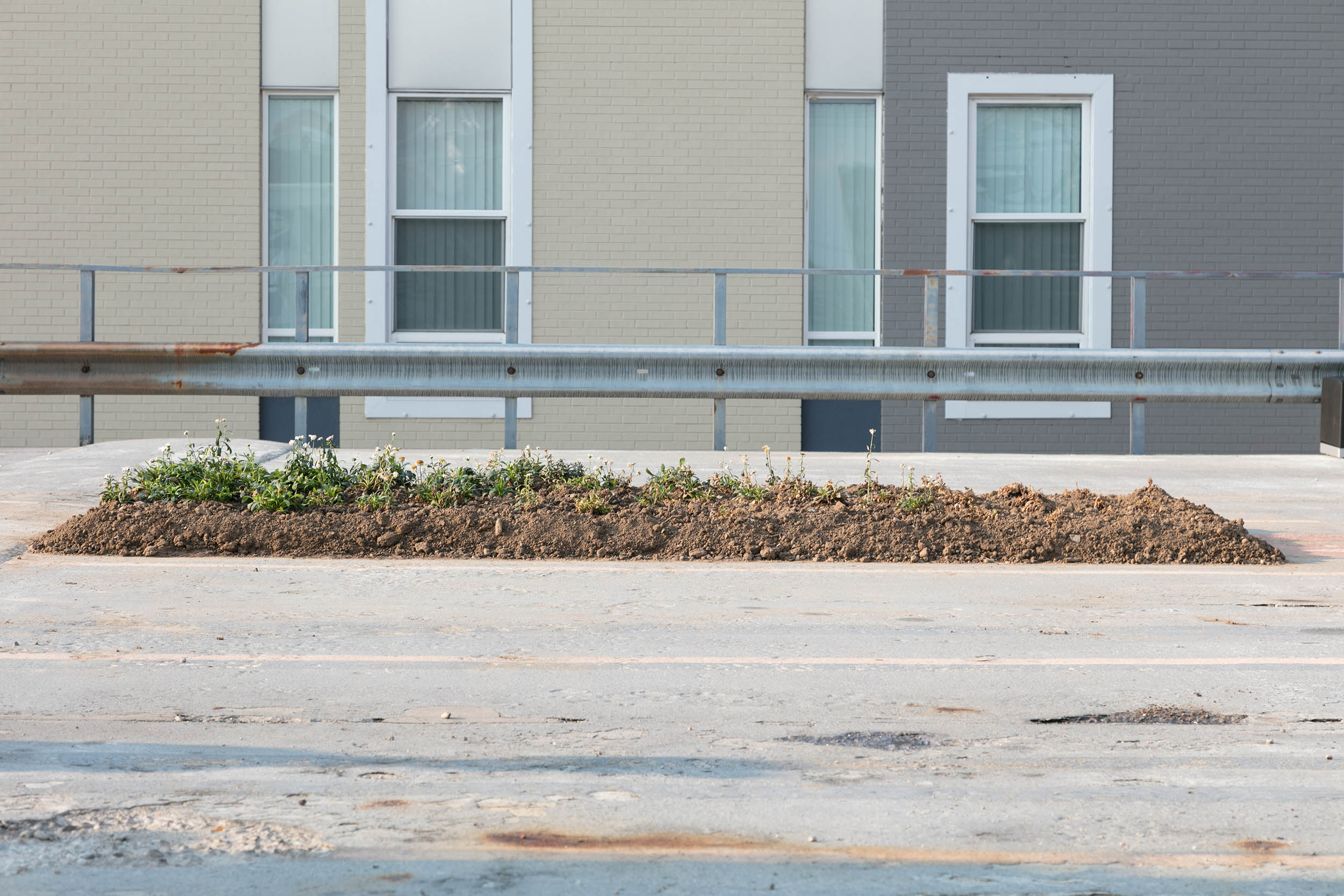 Drive-In: House of Cars (installation view), 2018. Two-story parking garage, Denver, CO. Courtesy of the artist and Black Cube. Photo by Wes Magyar. 