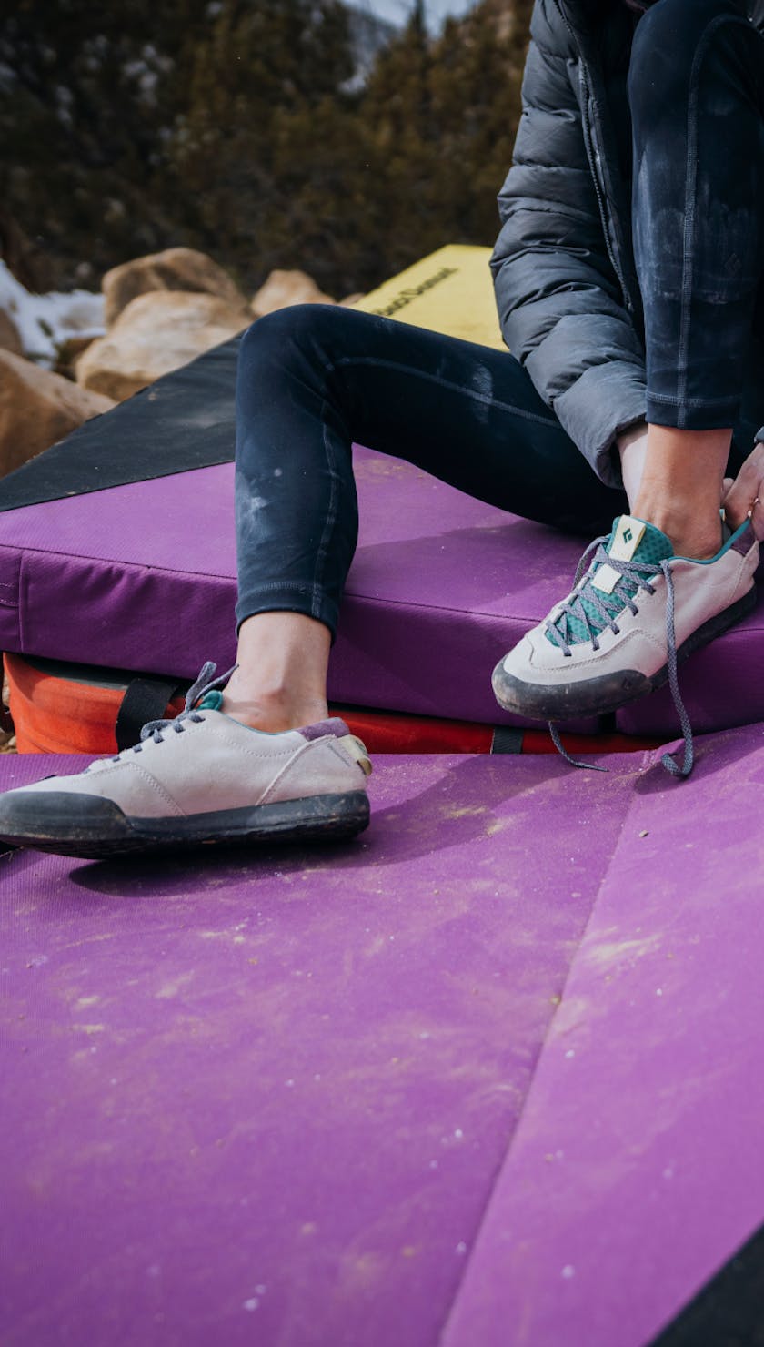 The Black Diamond Women's Prime Approach Shoes.