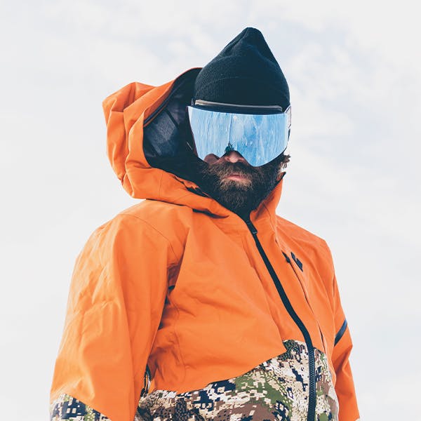The Black Diamond x SITKA Eric Jackson edition Mission Shell and Pant.