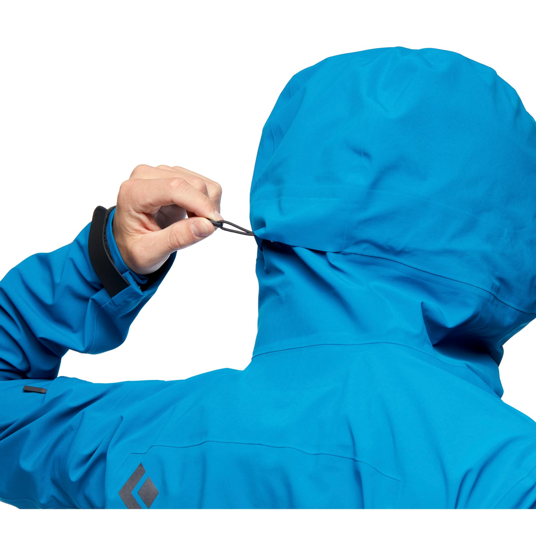 Adjustible Ski-helmet compatible hood
