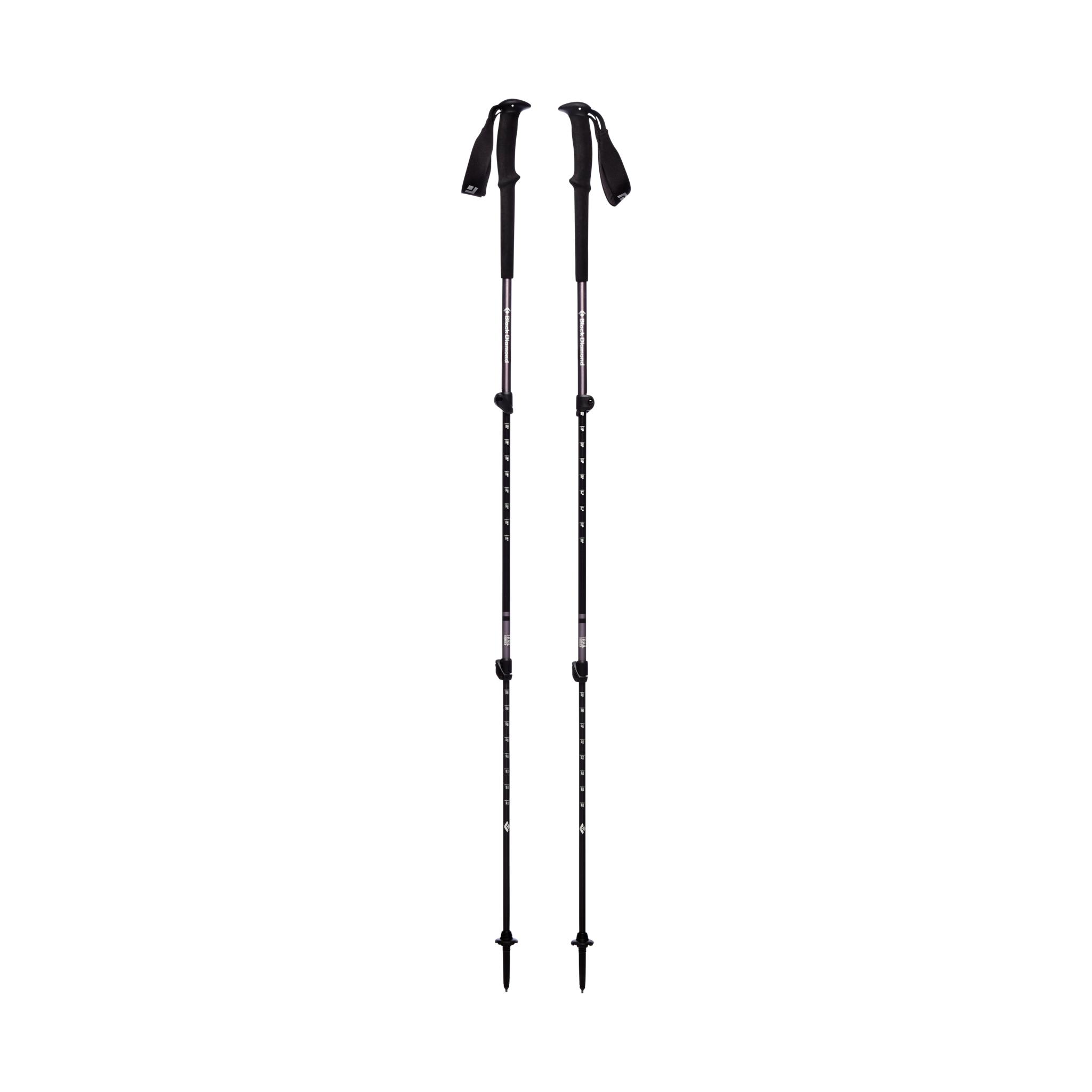 Trail Trekking Pole in Granite Extended.