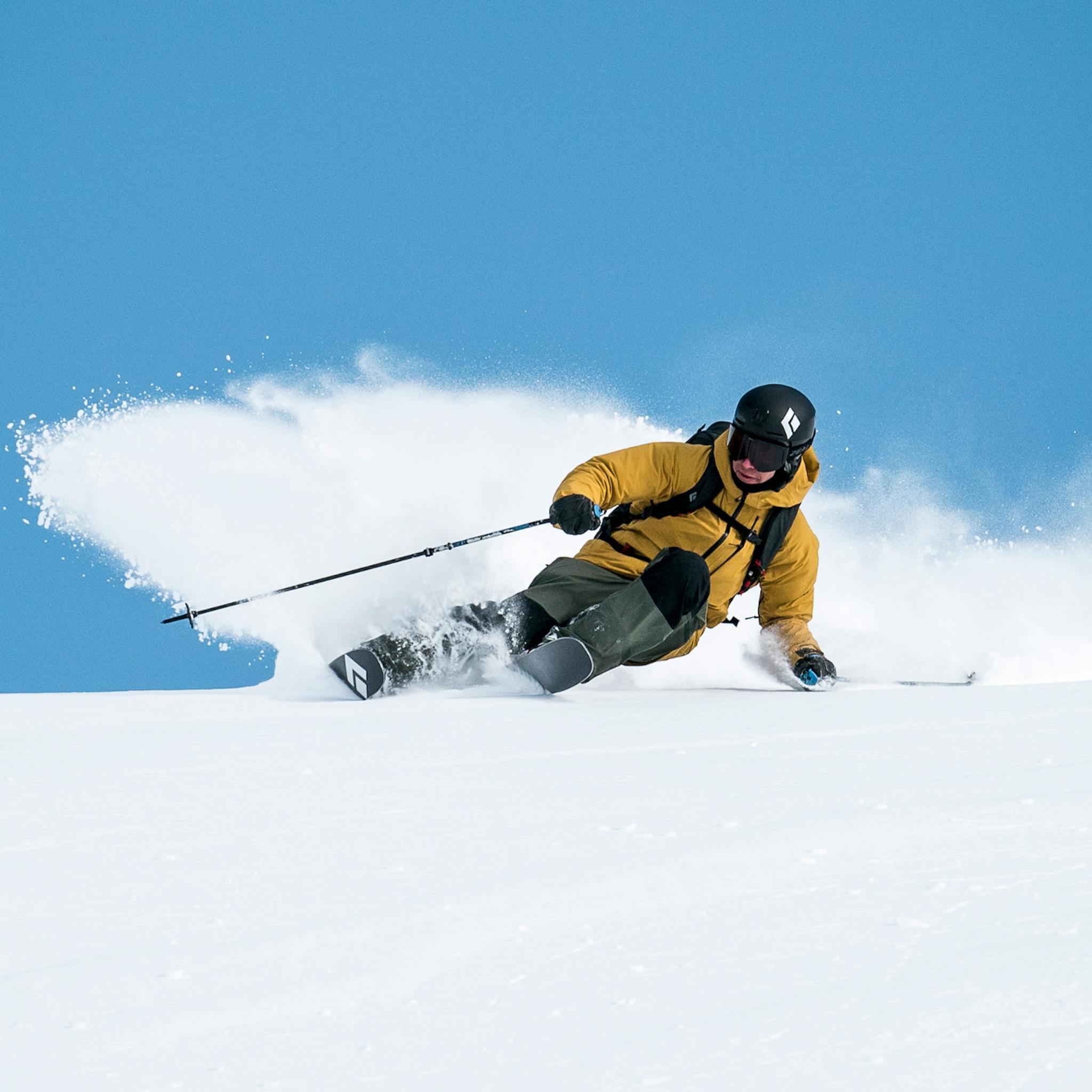 Freerider on the descent