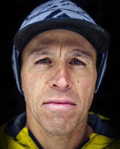 Black Diamond Athlete Aaron Mulkey.