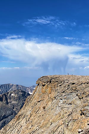 Long Peak views