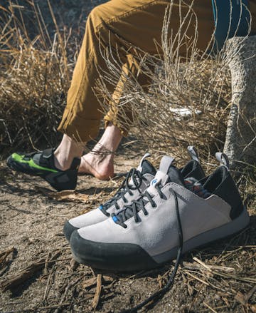 The Black Diamond Session Suede Approach Shoes.