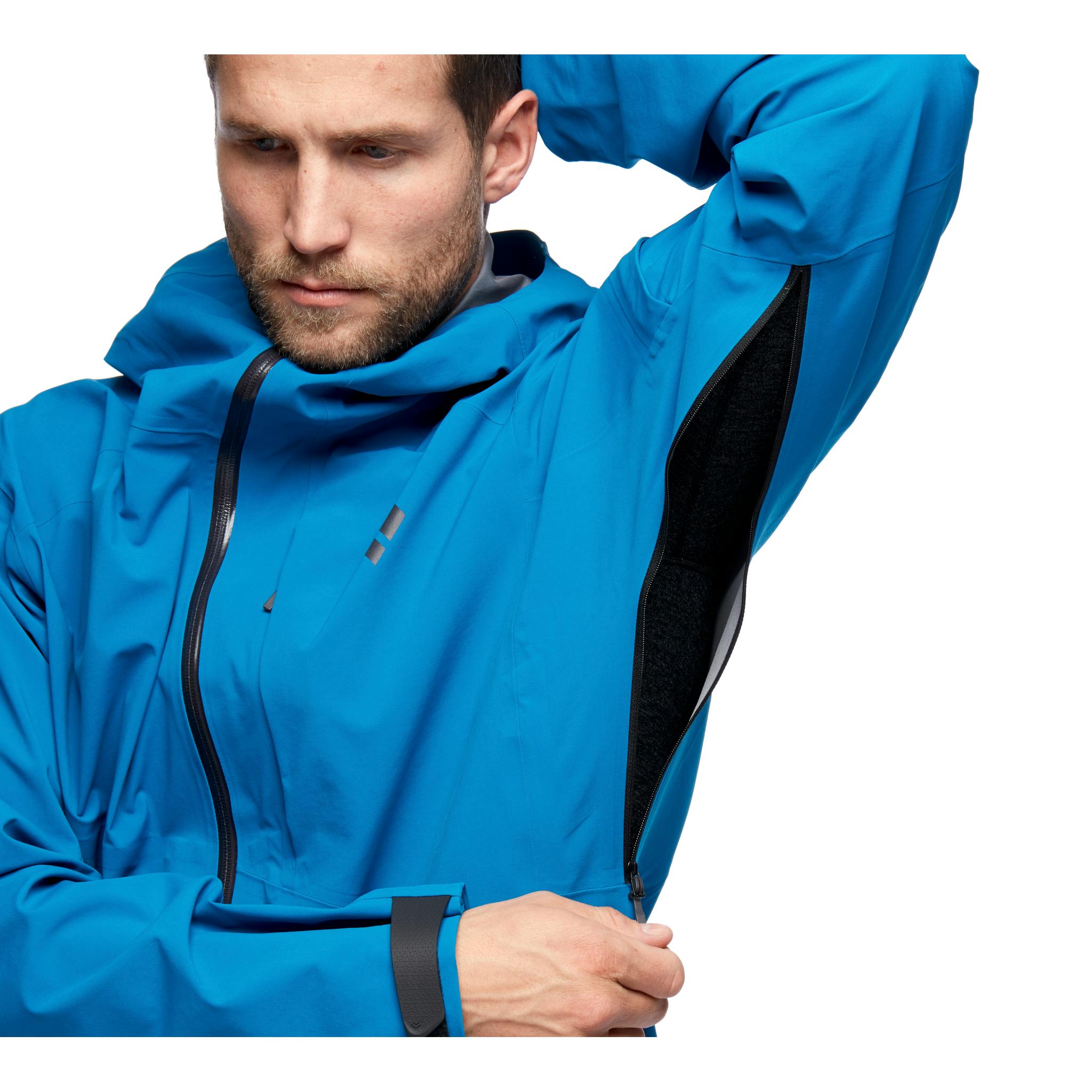 DWR treated Pit zips for ventilation