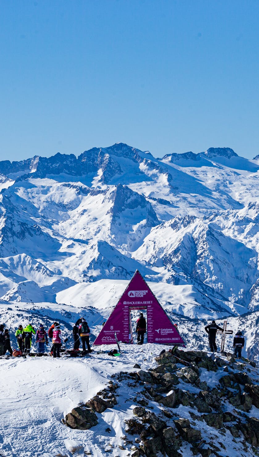 Image courtesy of the Freeride World tour | BAQUEIRA BERET SPAIN.