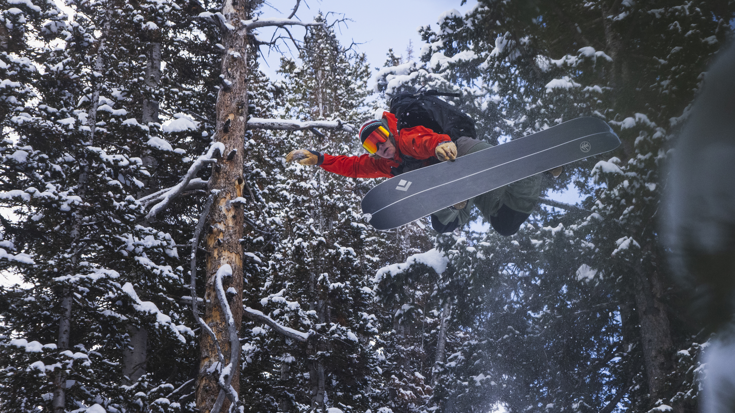Bjorn Leines Snowboarding Black Diamond Snow Gear