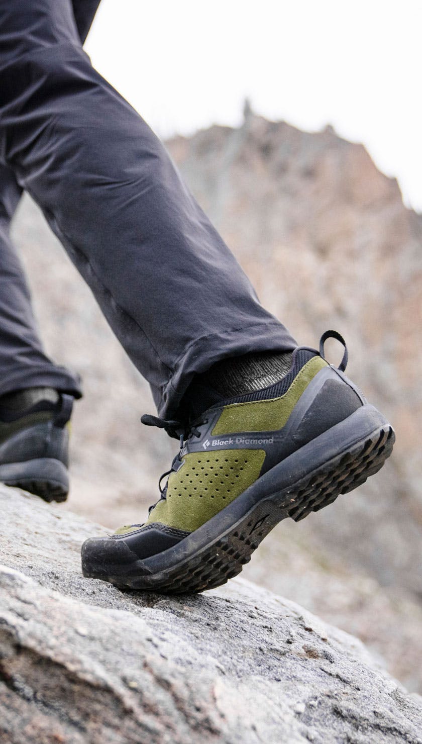 Men's Mission XP Leather Approach Shoes | Black Diamond Equipment