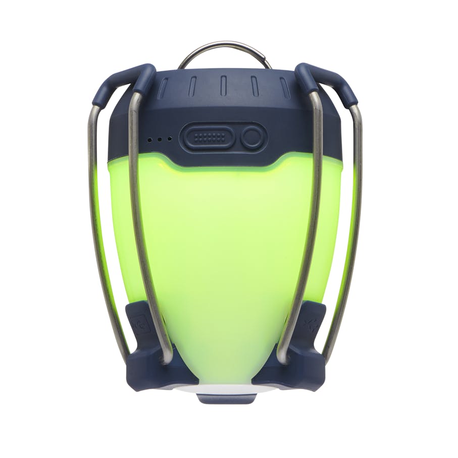 Orbiter 650 Lantern lit green.