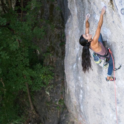 Daila climbing